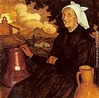 Valentin de Zubiaurre Mari-Tere painting